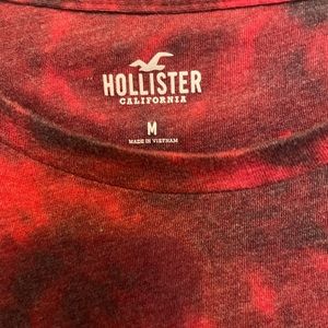 Red Hollister long sleeve Mens shirt